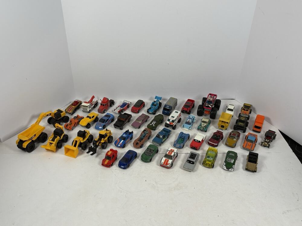 toy car lot hot wheels matchbox Heavy Use Loose Cars